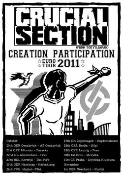 Crucial Section - euro tour poster