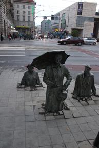 Wrocław - pomník lidem, kteří zmizeli během stanného práva v roce 1981